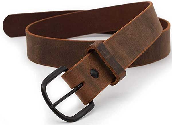 The Bootlegger American Leather Belt