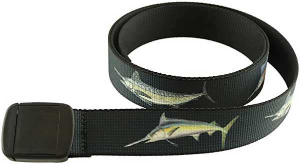 Thomas Bates Fish Pattern Belt