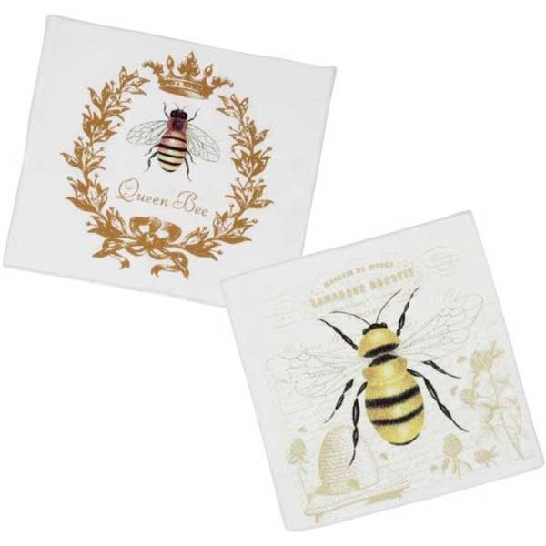 Alices Cottage Queen Bee Flour Sack Towels