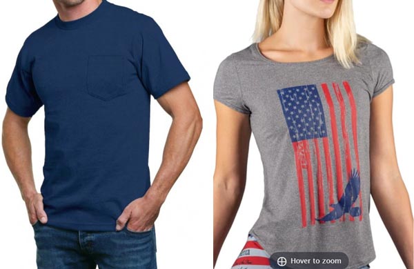 All American Clothing T-shirts