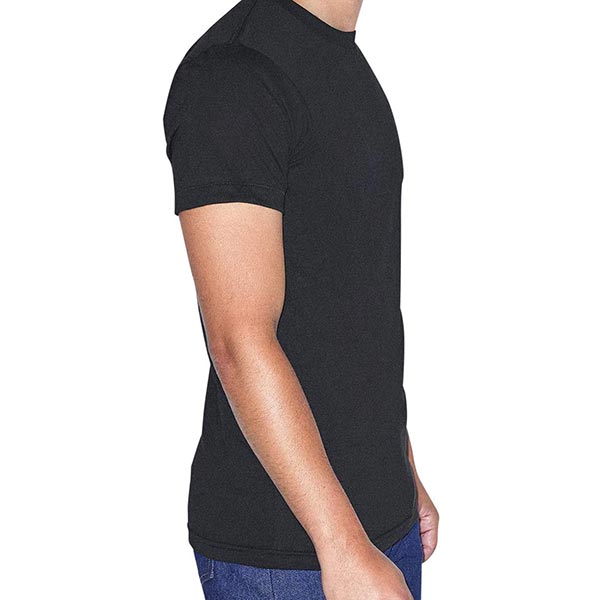 American Apparel Men’s 50/50 Crewneck Short Sleeve Ringer Tee