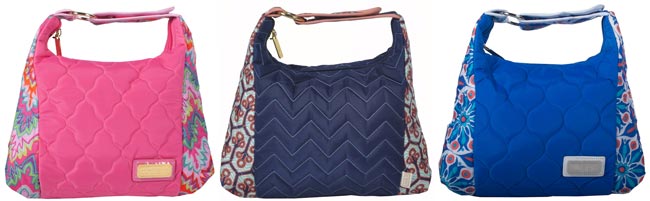 Cinda B Quilted Snap Lunch Tote