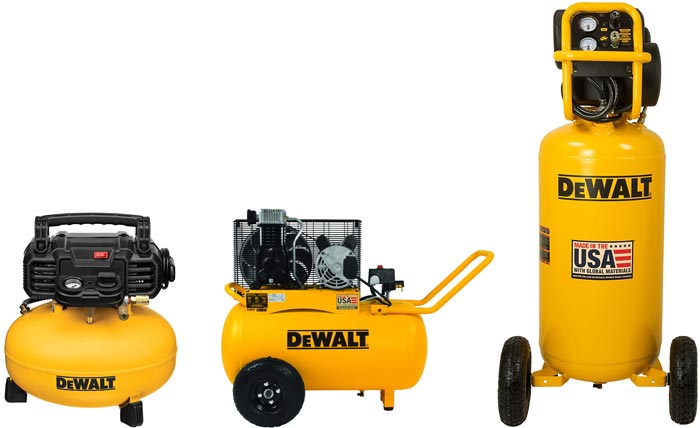 Dewalt American Made Air Compressors