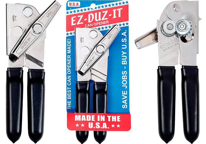 EZ-DUZ-IT Deluxe American Made Can Opener