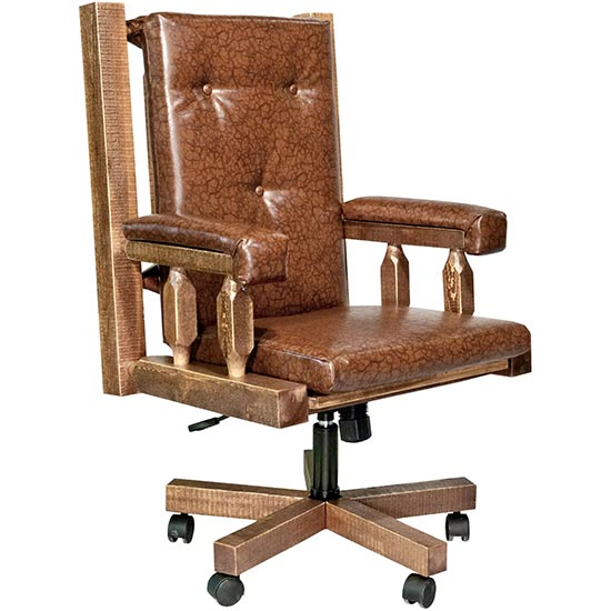 Homestead Rough Sawn Office Chair