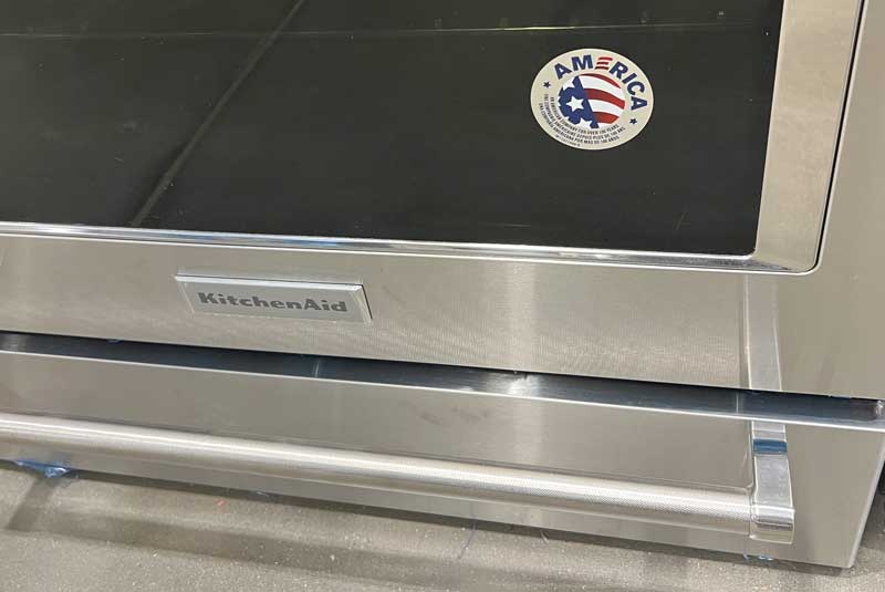 KitchenAid Store with Made in USA Sticker