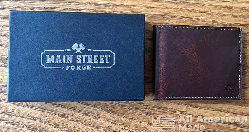 Main Street Forge Leather Wallet
