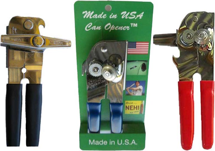 Manual Made in USA Can Opener