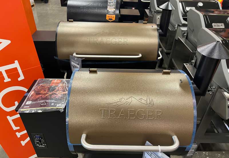 More Traeger Grills with Gold Front