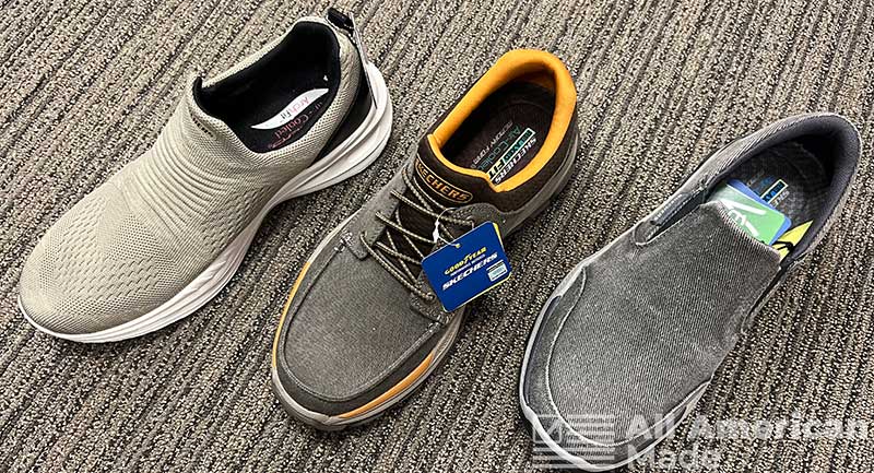 Photo of Some Sketchers Shoes Side by Side
