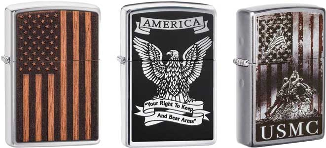 Zippo All American Lighters