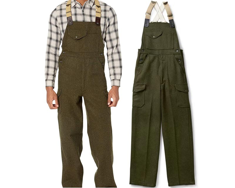 Filson Mackinaw Wool Bibs
