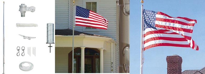 Flag and Banner Flagpole