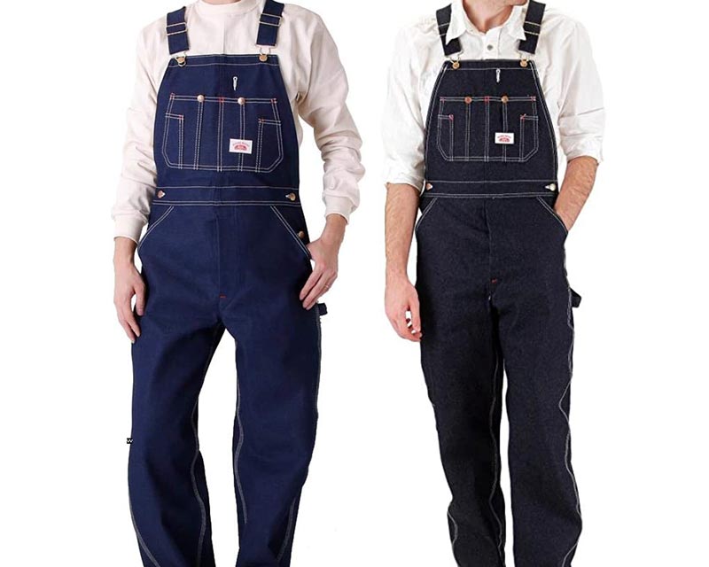 Round House Blue Classic Overalls