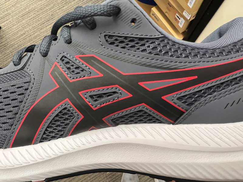 Asics Logo on a Pair of Running Shoes
