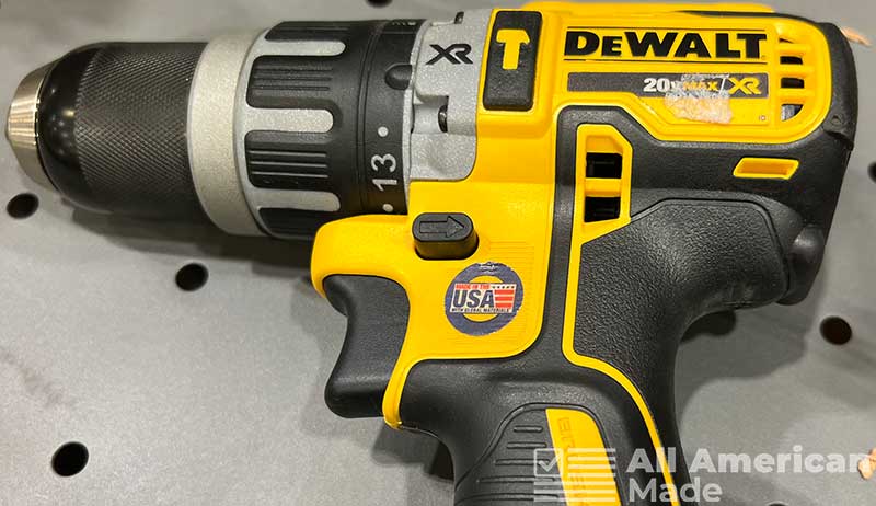 DeWalt Power Drill Made in the USA