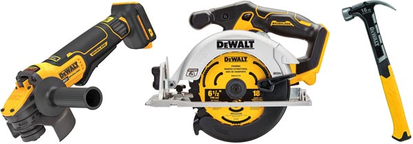 DeWalt Power and Hand Tools Side by Side