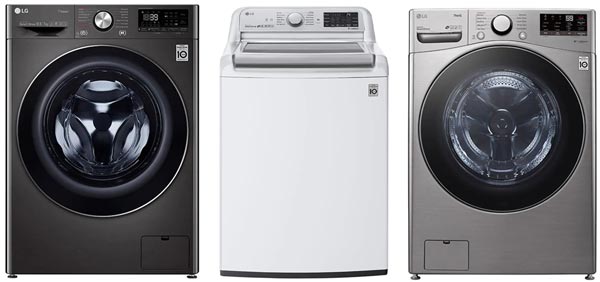 LG Dishwashers Side by Side