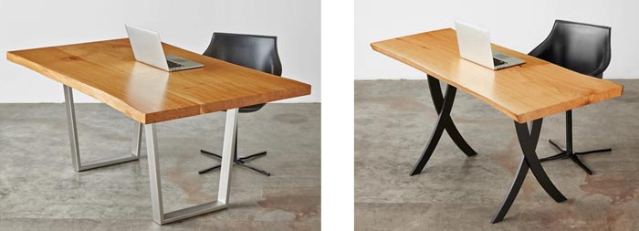 Two Urban Hardwoods Desks