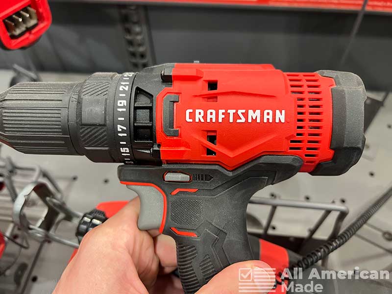 Craftsman Power Drill Close Up View
