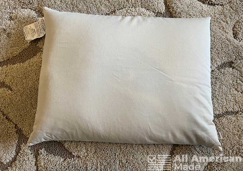 Front of My Hullo Buckwheat Pillow