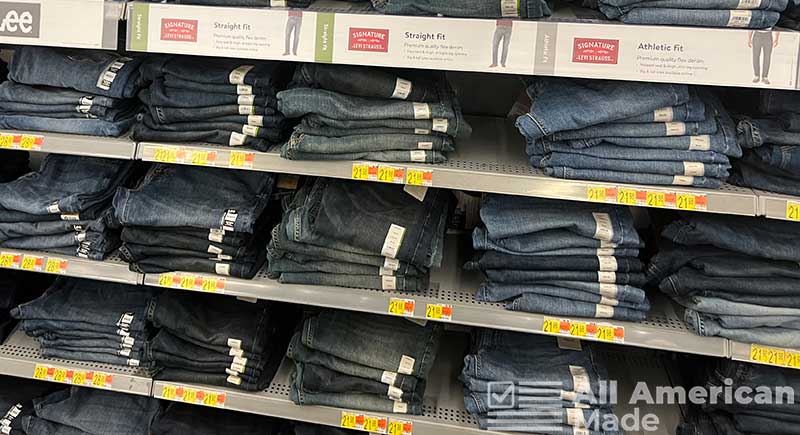 More Levi Jeans on Shelf