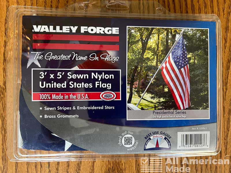 Valley Forge Nylon American Flag