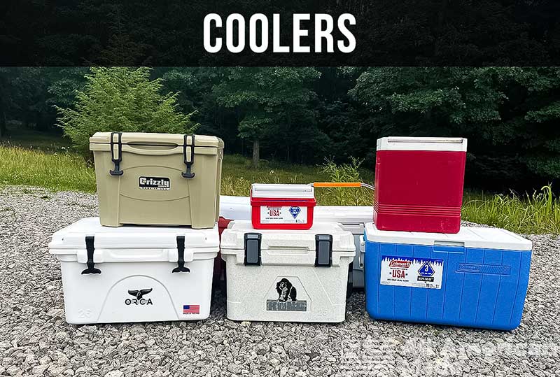 American Made Coolers Side by Side