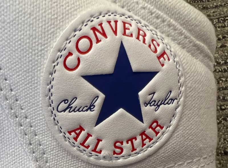 Converse All Star Logo on a Shoe