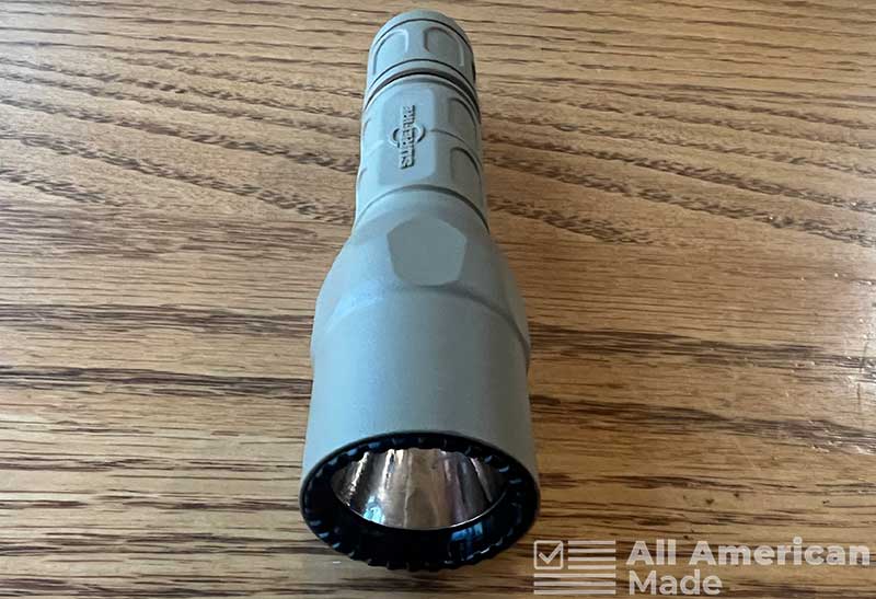 Front View of Surefire G2X Pro Flashlight