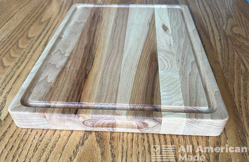 Side View of Sonder LA Maple Cutting Board