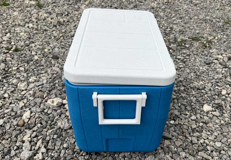 Side of Coleman Classic Cooler
