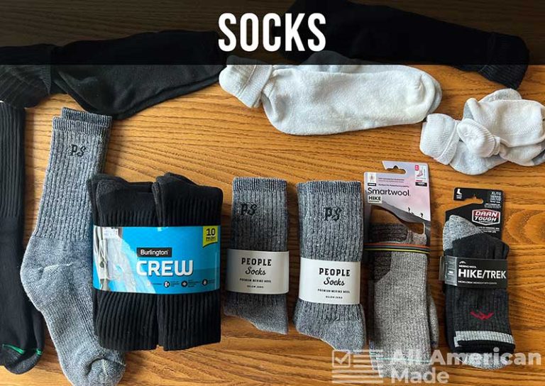 Socks Made in the USA (25 Great Brands in 2024) All American Made