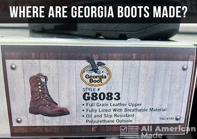 Where Are Georgia Boots Made Featured Image