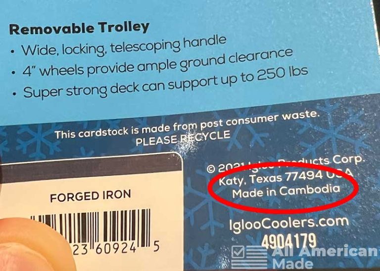 Where Are Igloo Coolers Made? 2024 Overview All American Made